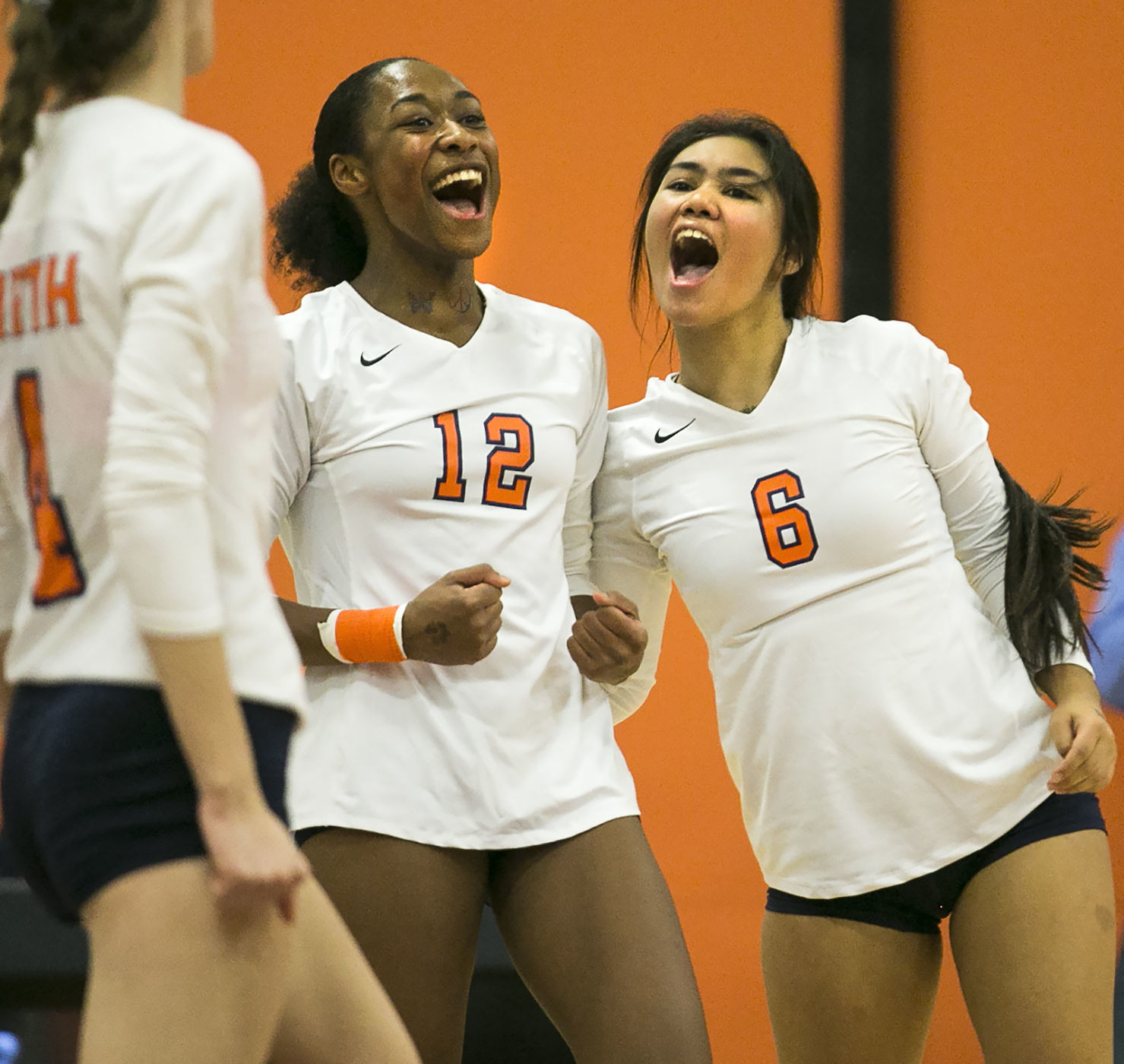 Colonial Forge at North Stafford volleyball